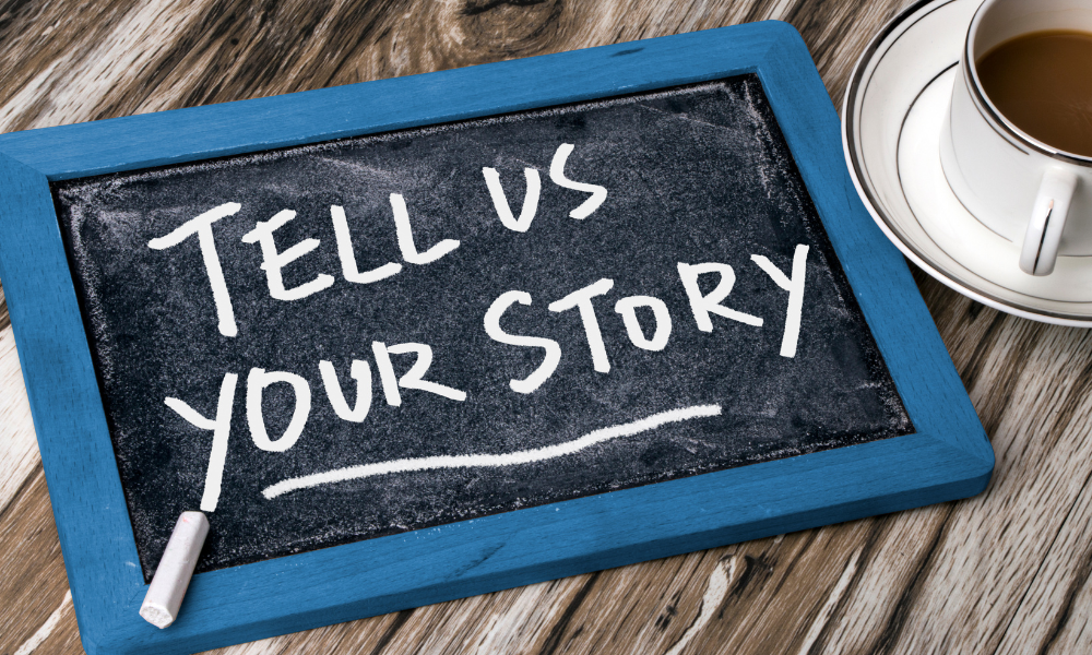 6. Tell a Story With Your Website Design