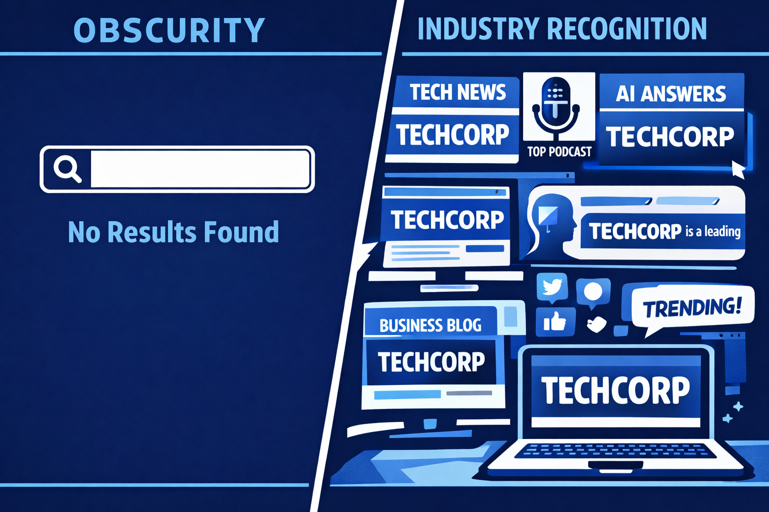 B2B Tech Journey from Obscurity to Recognition