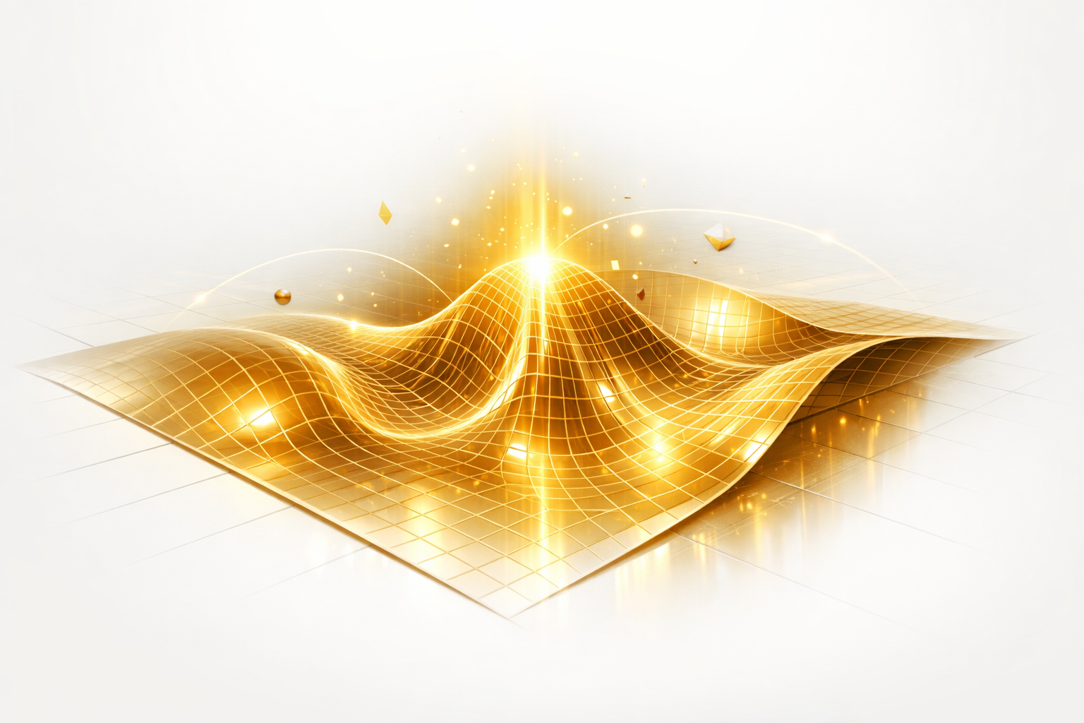 digitalart The funnel is replaced by the answer surface an exciting new development  depict it  make it whitish background with some goldish NO PINK-1