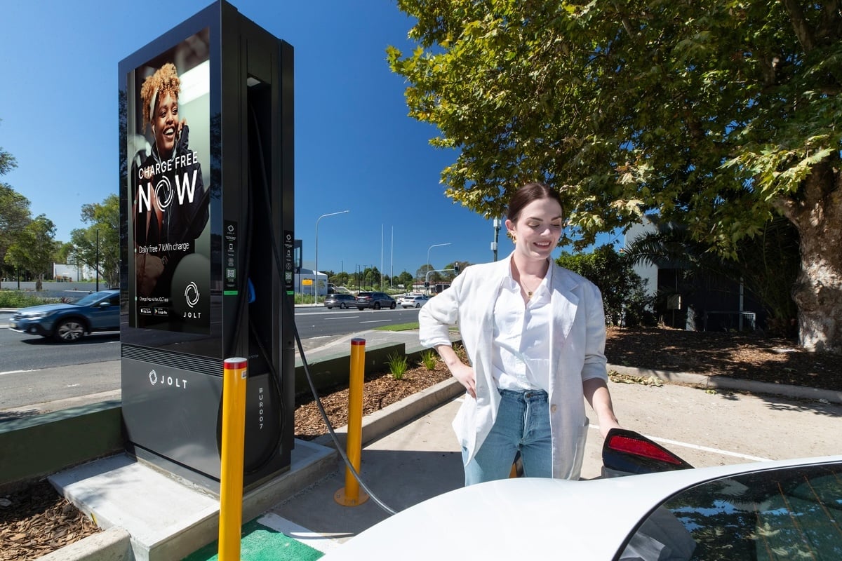 Jolt EV DOOH Idea Grove