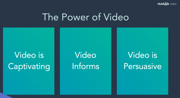 power of video