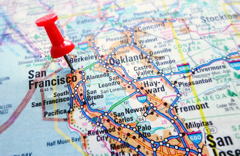 silicon valley map