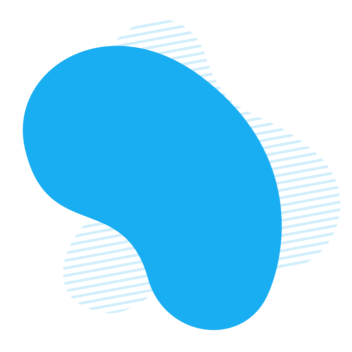 Blue shape